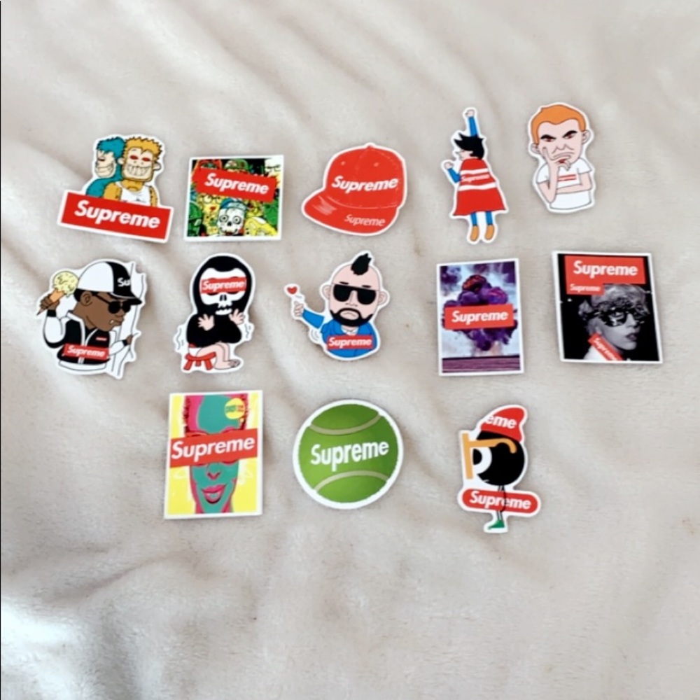 SUPREME STICKERS